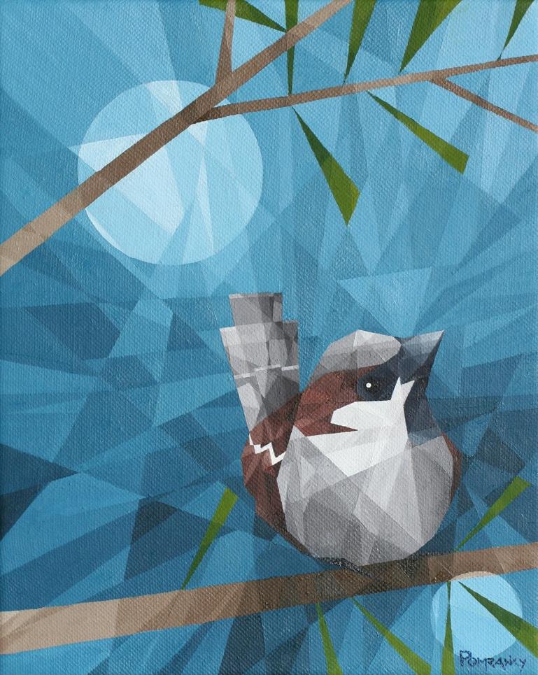 Painting of a Sparrow